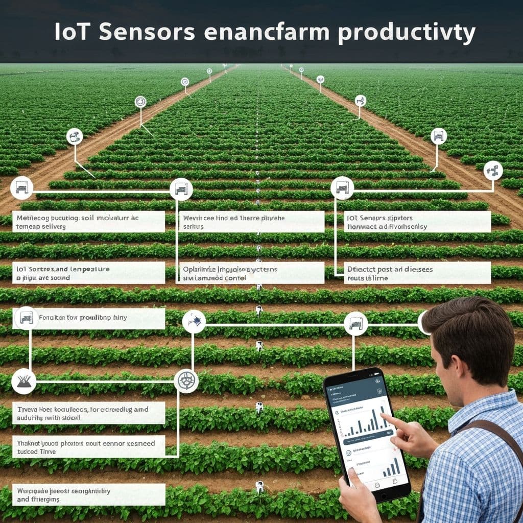 Cómo usar sensores IoT en tu finca